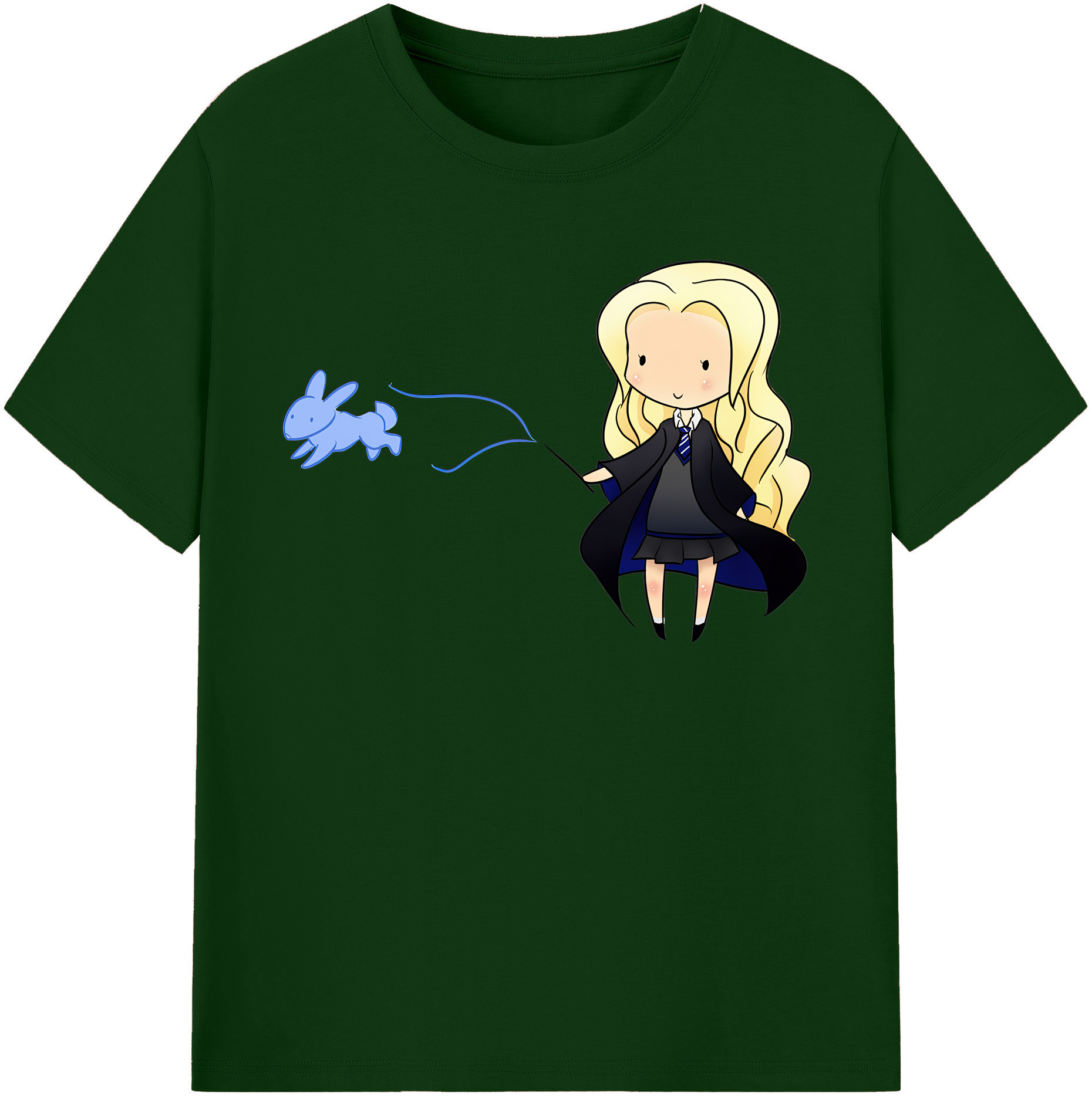 （画像用） Harry Potter ハリー・ポッターシリーズ 綿100％半袖Tシャツ（フロントプリント）